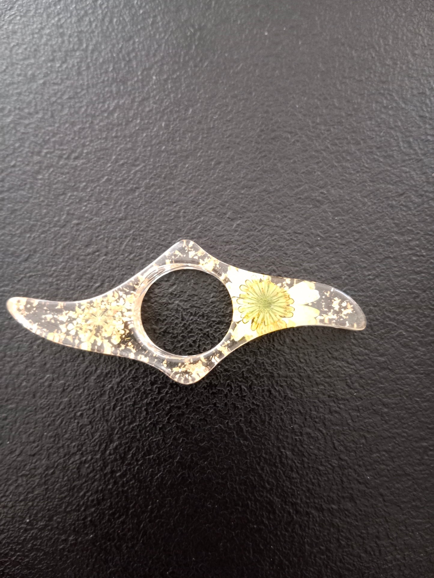 Bague de lecture personnalisée en résine