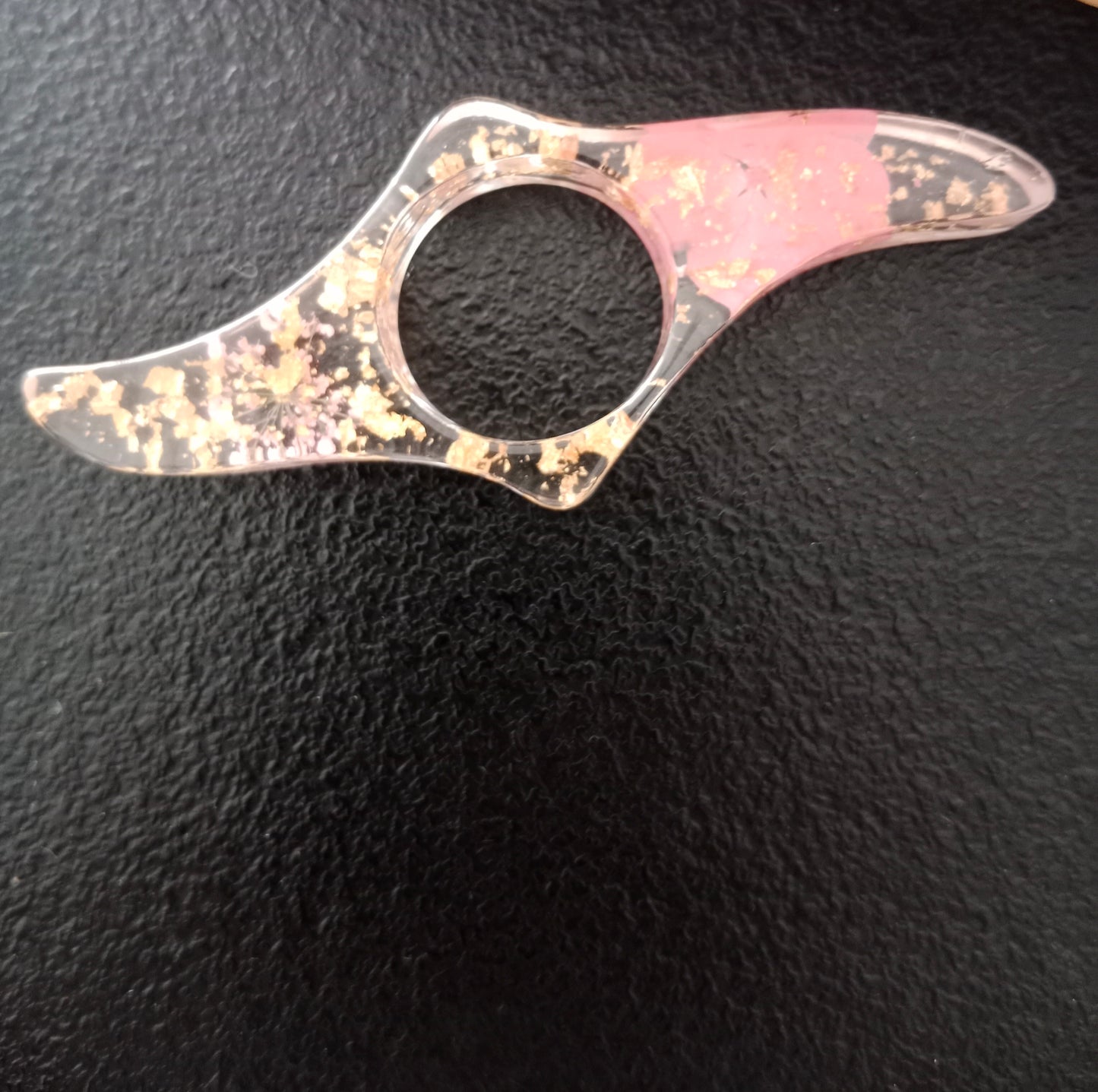 Bague de lecture personnalisée en résine