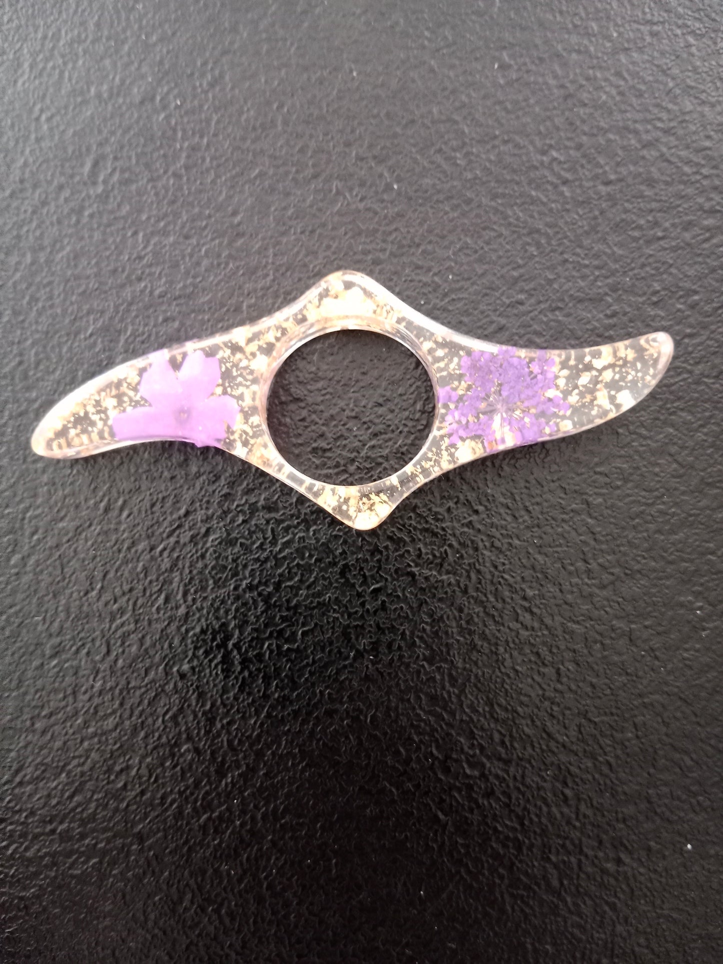 Bague de lecture personnalisée en résine