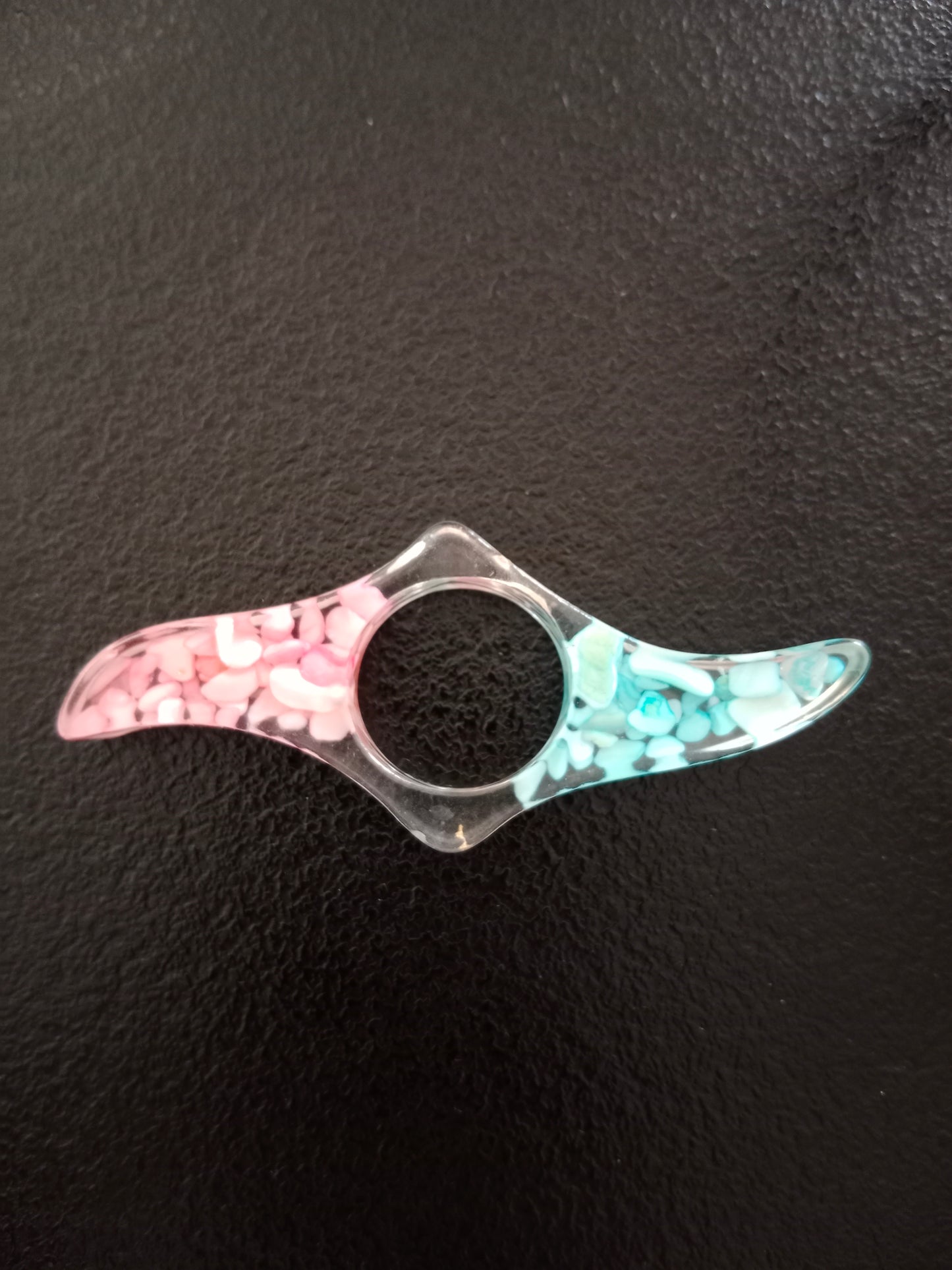 Bague de lecture personnalisée en résine