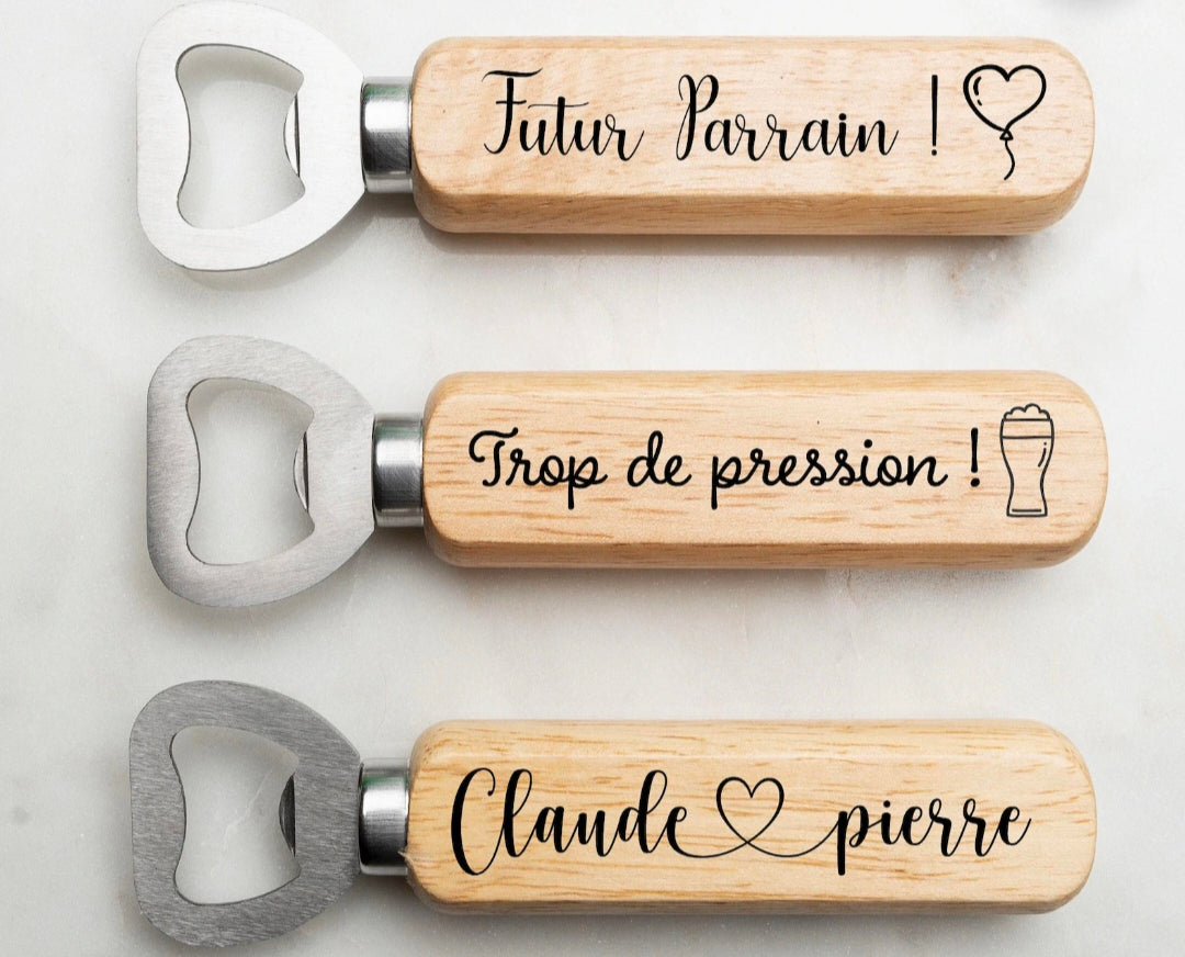 Décapsuleur Personnalisé