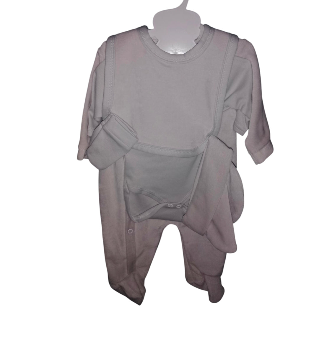 Ensemble 5 pièces Pyjama en Velours Personnalisable