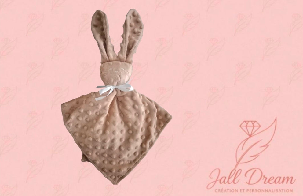 Doudou Lapin Câlin personnalisé