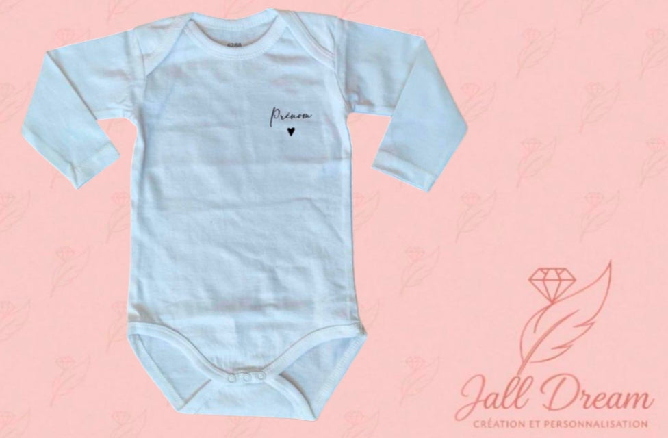 Body Bébé Manche longue personnalisé