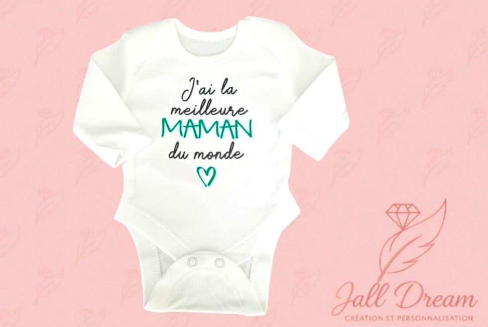 Body Bébé Manche longue personnalisé