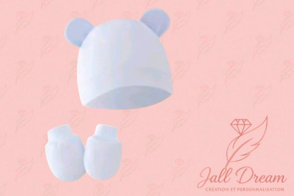 Bonnet Fille petites oreilles Personnalisé