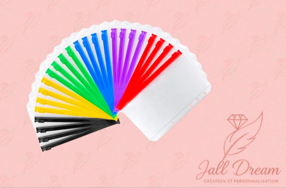 Carnet Budget personnalisé Pastel