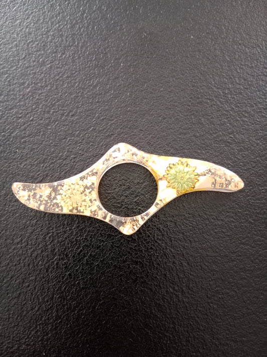 Bague de lecture personnalisée en résine