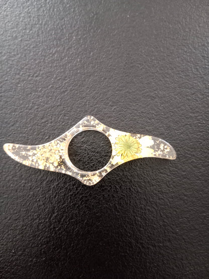 Bague de lecture personnalisée en résine