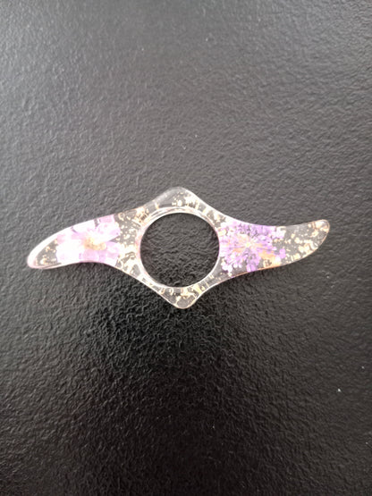 Bague de lecture personnalisée en résine