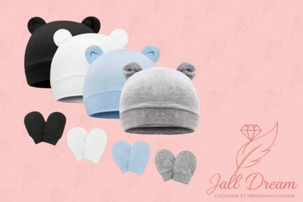 Bonnet Garçon petit oreille personnalisé