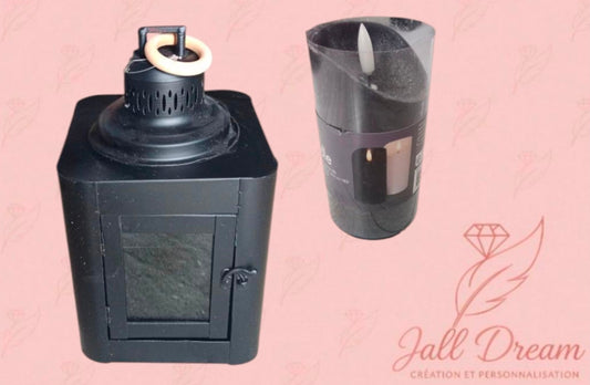 Lanterne Souvenir & Bougie Led