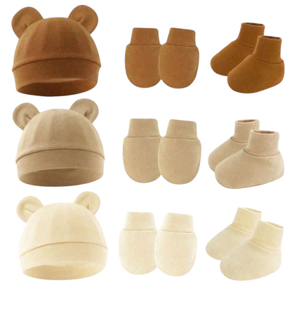 Bonnet mixte moufles chaussettes Personnalisé
