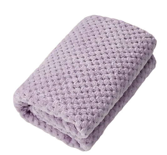 Couverture bébé Non Personnalisé Violette