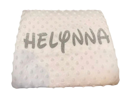 Couverture Bébé personnalisé Blanc