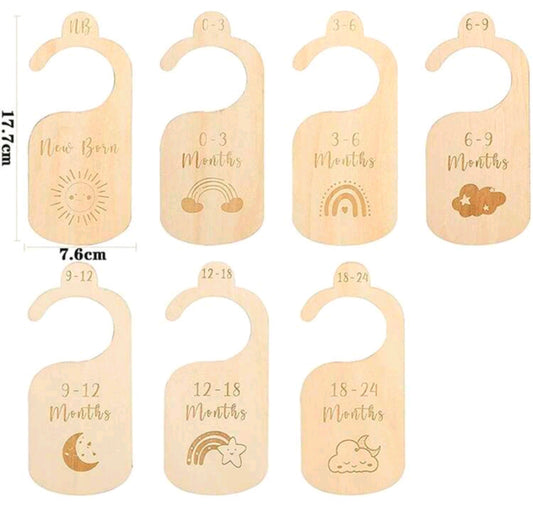 Diviseur Armoire Bébé personnalisé Bois