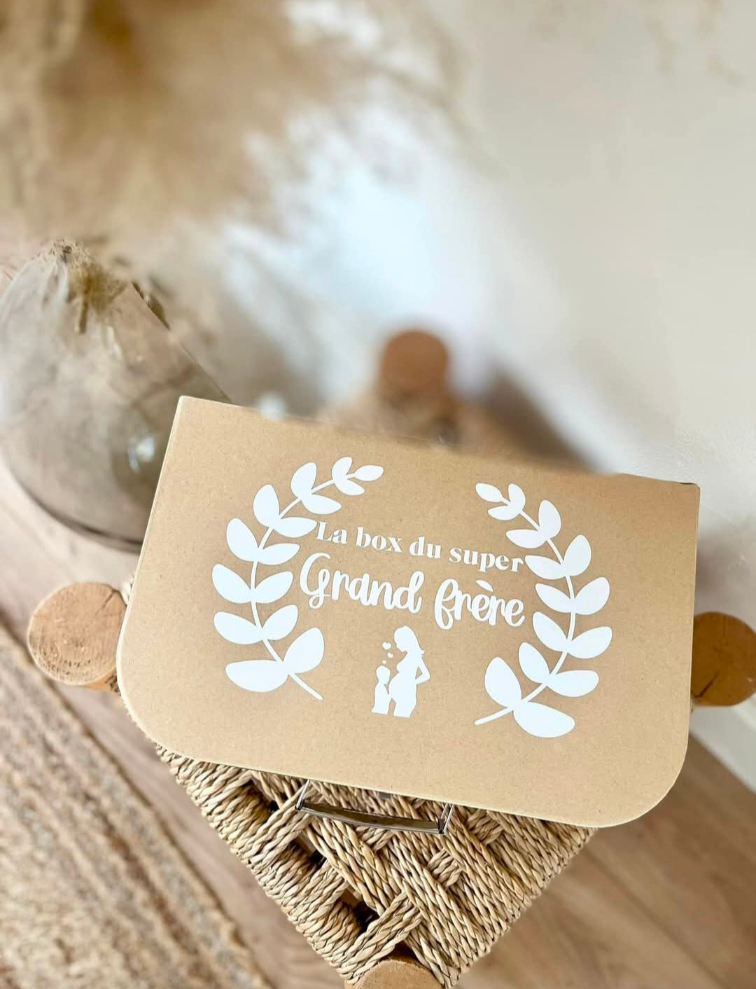 Valise souvenir de naissance personnalisée