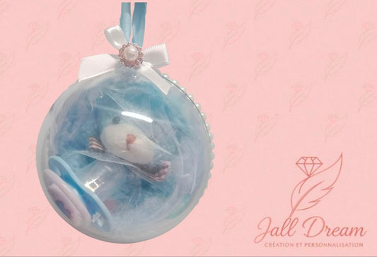 Boule Personnalisée Spéciale Naissance Baptême & Souvenir