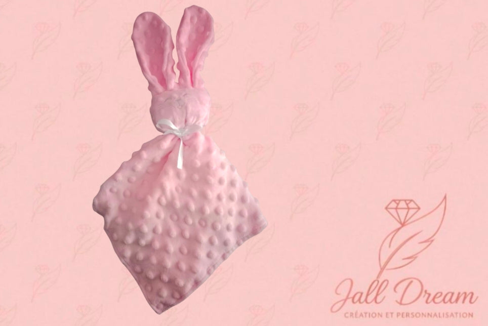 Doudou Lapin Câlin personnalisé