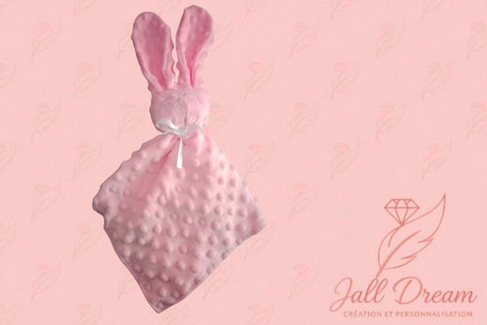 Doudou Lapin Câlin personnalisé