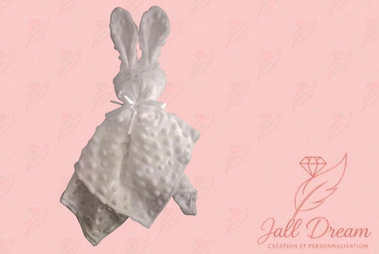 Doudou Lapin Câlin personnalisé