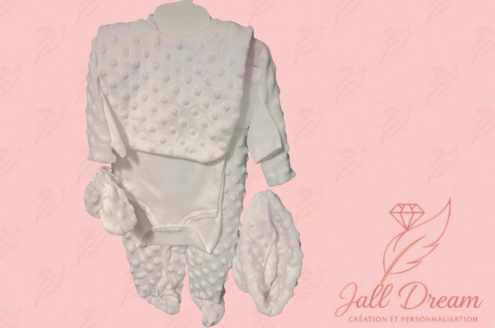 Ensemble 5 pièces Pyjama Tout Doux Personnalisable