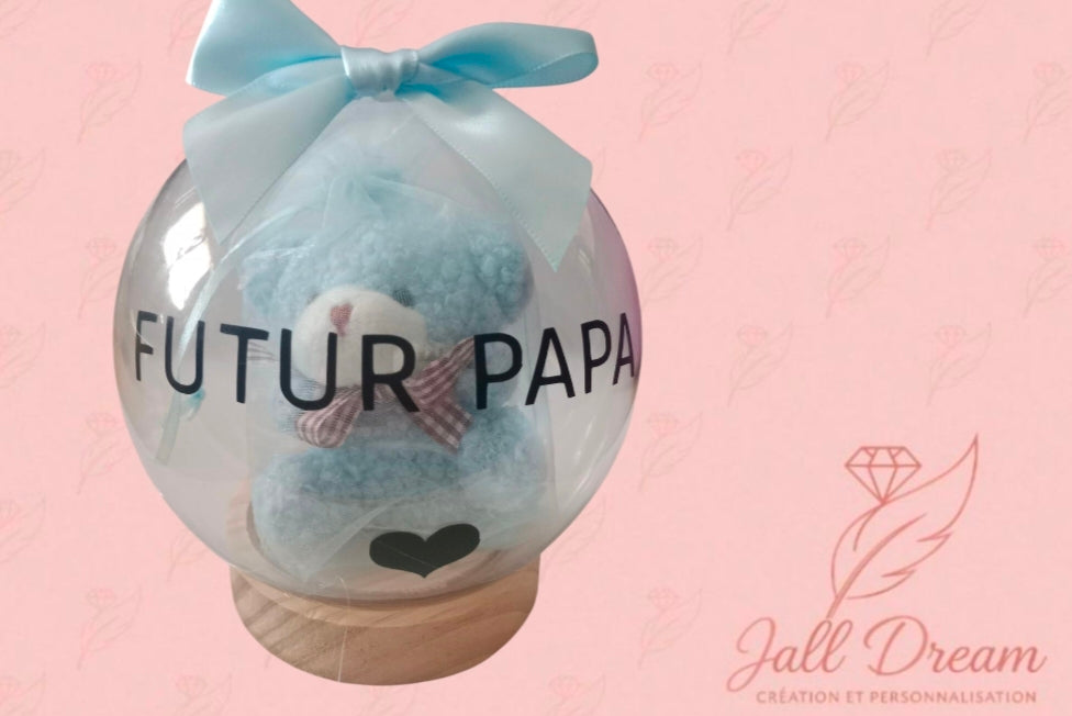 Sphère spéciale annonce Demande en Mariage, Annonce Grossesse, Naissance, personnalisé