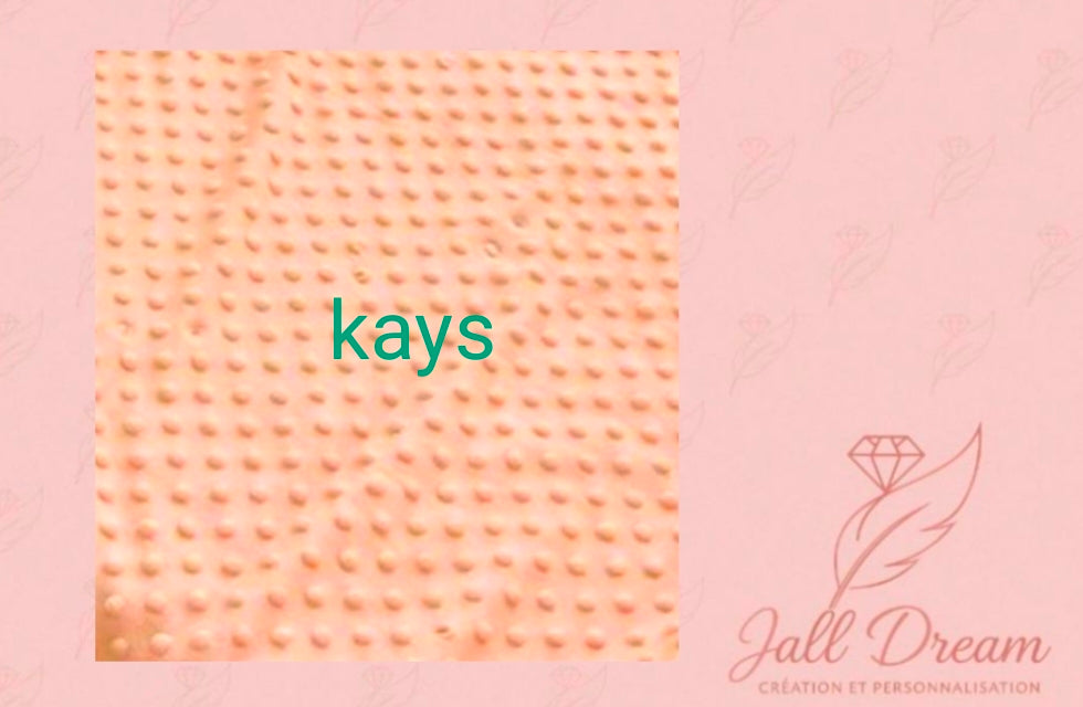Couverture bébé personnalisé vert d'eau et café clair