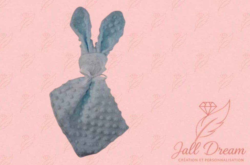 Doudou Lapin Câlin personnalisé