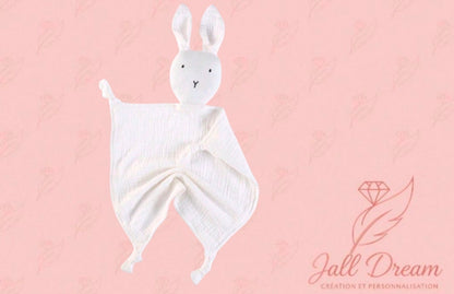 Doudou Naissance Personnalisé Petit Lapin