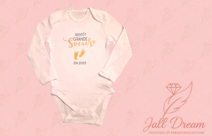 Body Bébé Manche longue personnalisé
