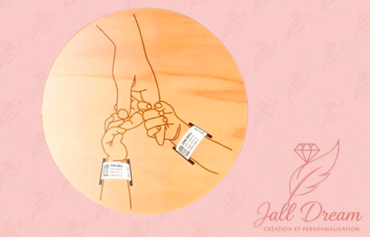 Bracelet de Naissance Personnalisé