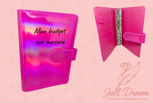 Carnet Budget personnalisé Laser