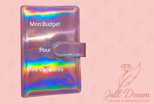 Carnet Budget personnalisé Laser