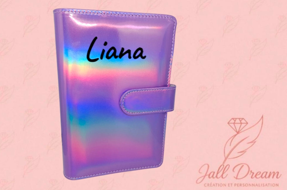Carnet Budget personnalisé Laser
