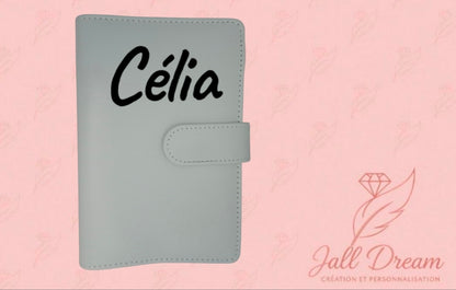 Carnet Budget personnalisé Pastel