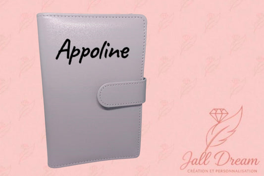 Carnet Budget personnalisé Pastel