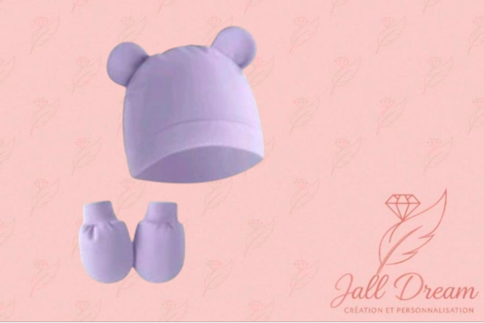 Bonnet Fille petites oreilles Personnalisé