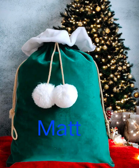 Hotte de Noël personnalisée