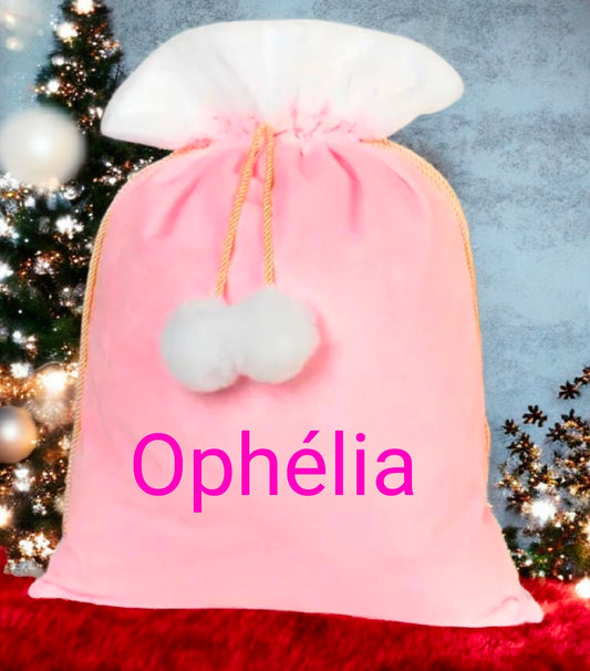 Hotte de Noël personnalisée