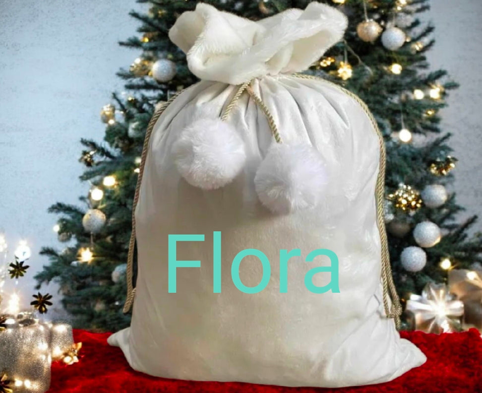 Hotte de Noël personnalisée