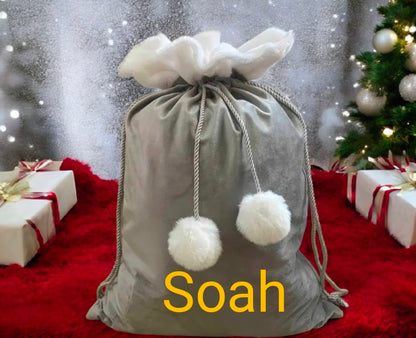 Hotte de Noël personnalisée