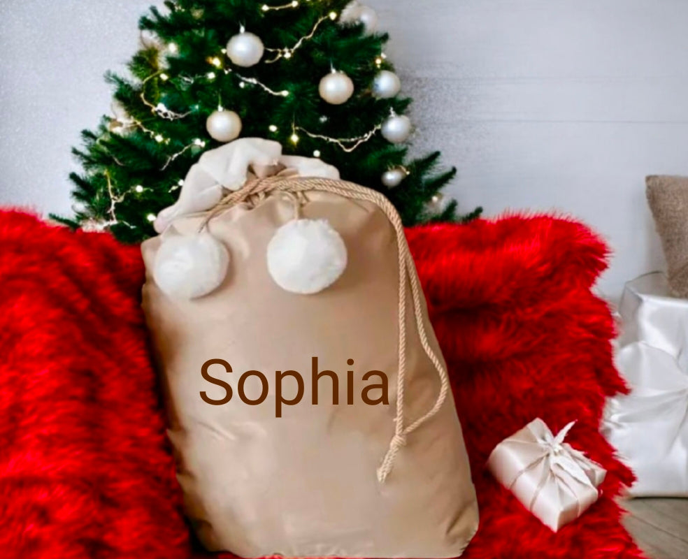 Hotte de Noël personnalisée